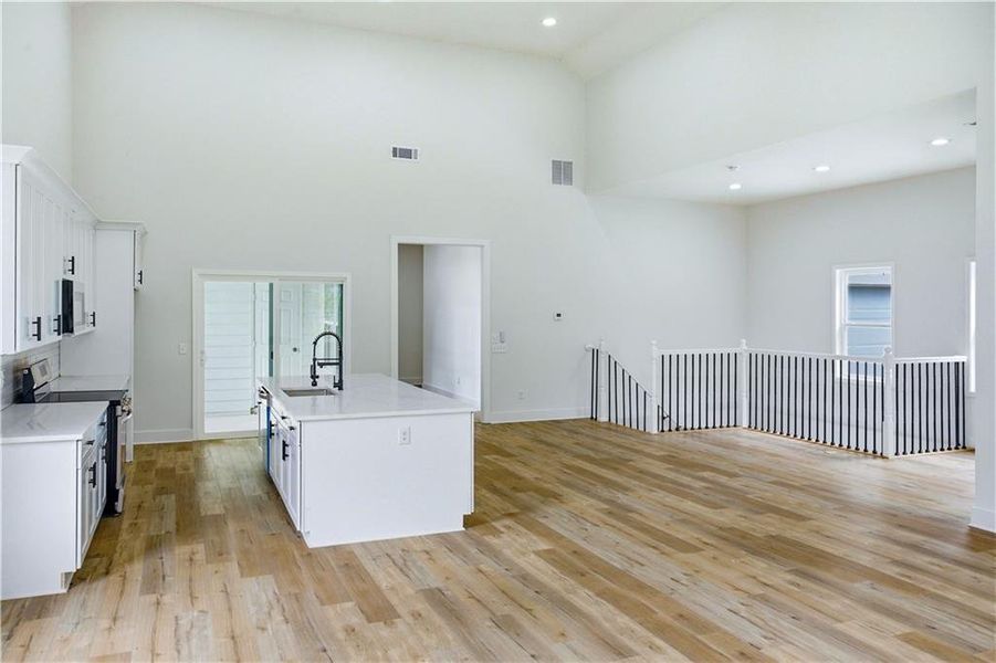 Furnished interior view inside a new home in , Smyrna (Image 4). Furnished interior view inside a new home in , Smyrna (Image 4).
