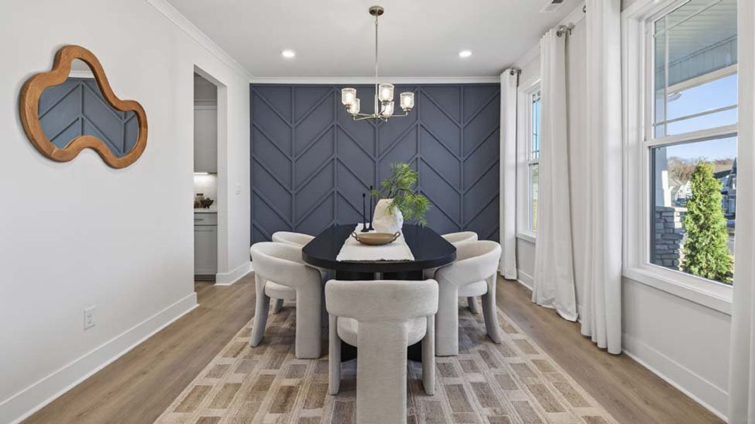 Furnished interior view inside a new home in Sylvan Creek, Denver (Image 3).