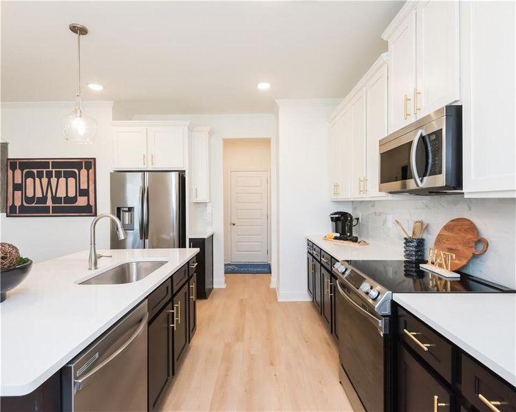 Furnished interior view inside a new home in Highland Park, Stonecrest (Image 22).