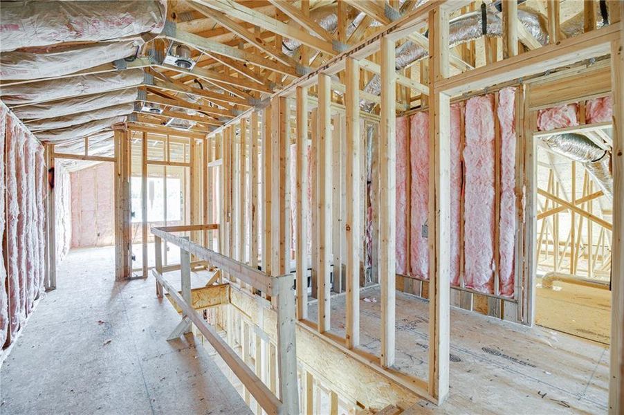 In-progress construction of a new home in , Jefferson, GA (Image 23).