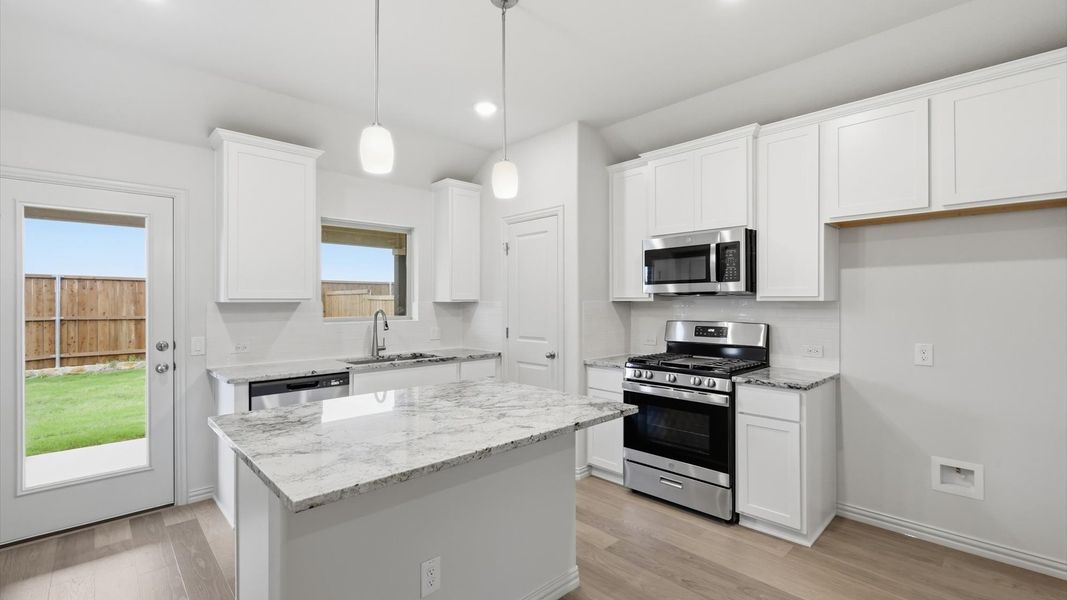 Furnished interior view inside a new home in Westridge Journey, Princeton (Image 16).