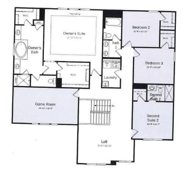 Structural options added include: 4' garage extension, first floor guest suite, study, extended casual dining, covered outdoor living, additional bath upstairs, bonus room.