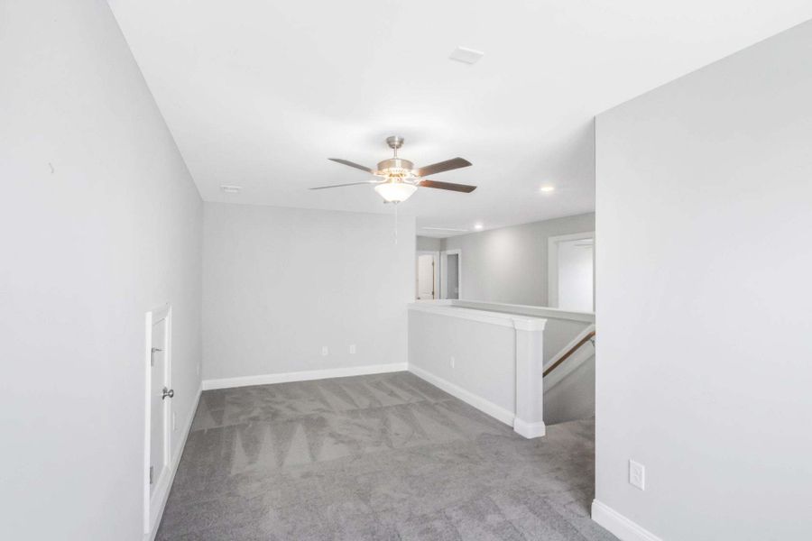 Representative unfurnished interior of a home built from the Clayton by Caviness & Cates Communities in Bartlett Manor, Youngsville (Image 205).