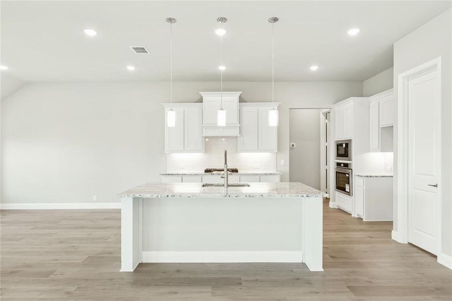 Furnished interior view inside a new home in Chaparral Park, Oak Point (Image 8).