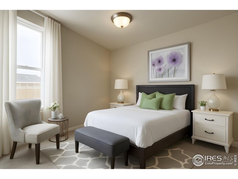 Furnished interior view inside a new home in Lochbuie Station – Jewel Collection, Lochbuie (Image 11).