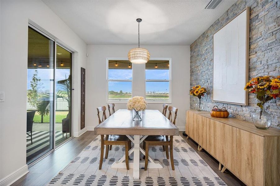 Furnished interior view inside a new home in Seaire, Parrish (Image 56).