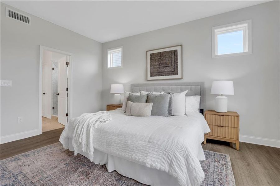 Furnished interior view inside a new home in Easton Walk, Lawrenceville (Image 31).