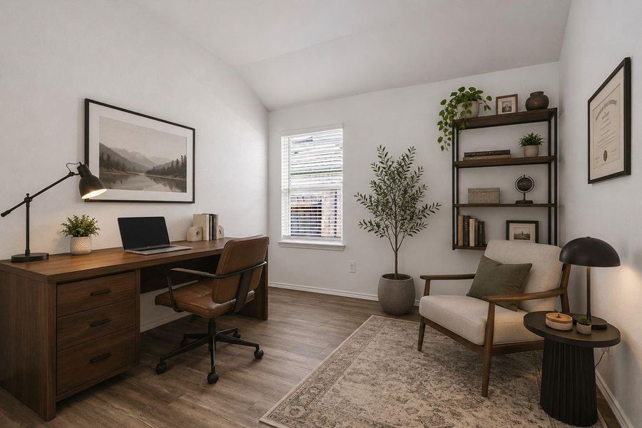 VIRTUALLY STAGED FLEX/OFFICE ROOM VIRTUALLY STAGED FLEX/OFFICE ROOM