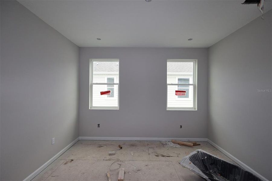 In-progress construction of a new home in Center Lake on the Park, St. Cloud, FL (Image 15).
