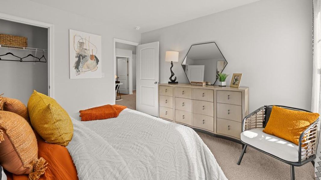 Furnished interior view inside a new home in Northwoods at Mirror Lake, Villa Rica (Image 5). Furnished interior view inside a new home in Northwoods at Mirror Lake, Villa Rica (Image 5).