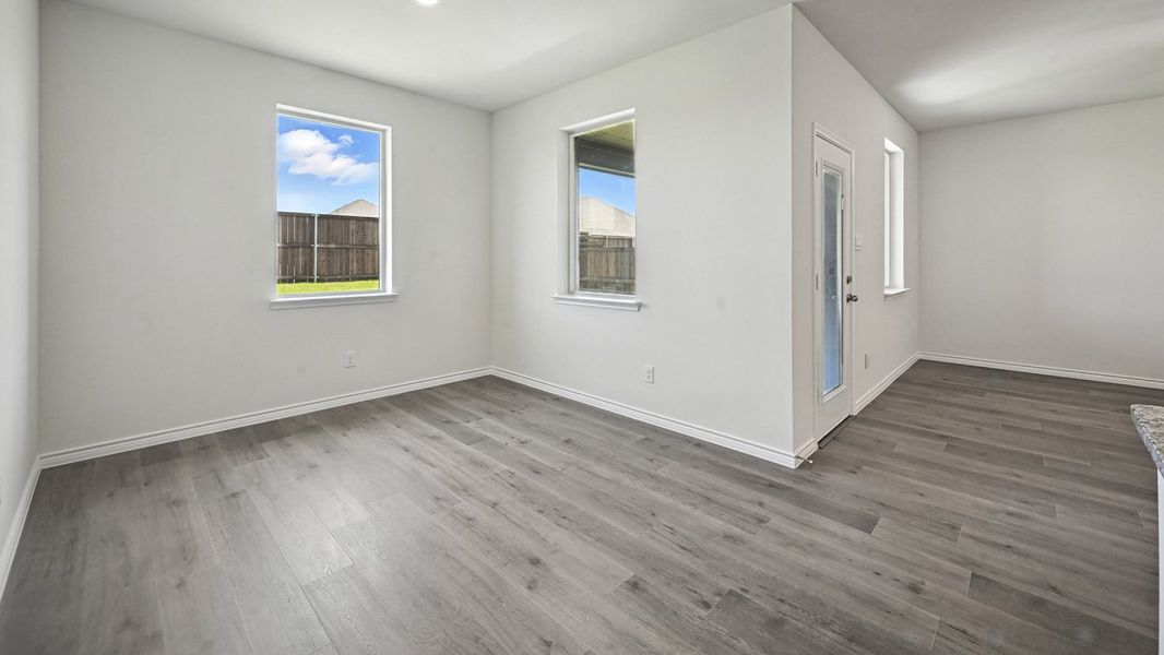 Representative unfurnished interior of a home built from the Rivington by D.R. Horton in Bel Air Village, Sherman (Image 12).
