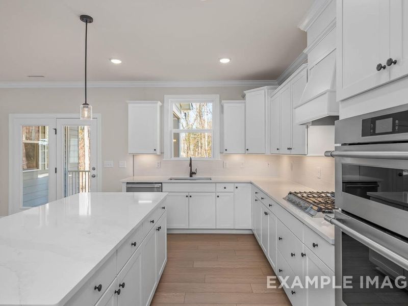 Furnished interior view inside a new home in Tobacco Road, Angier (Image 5).