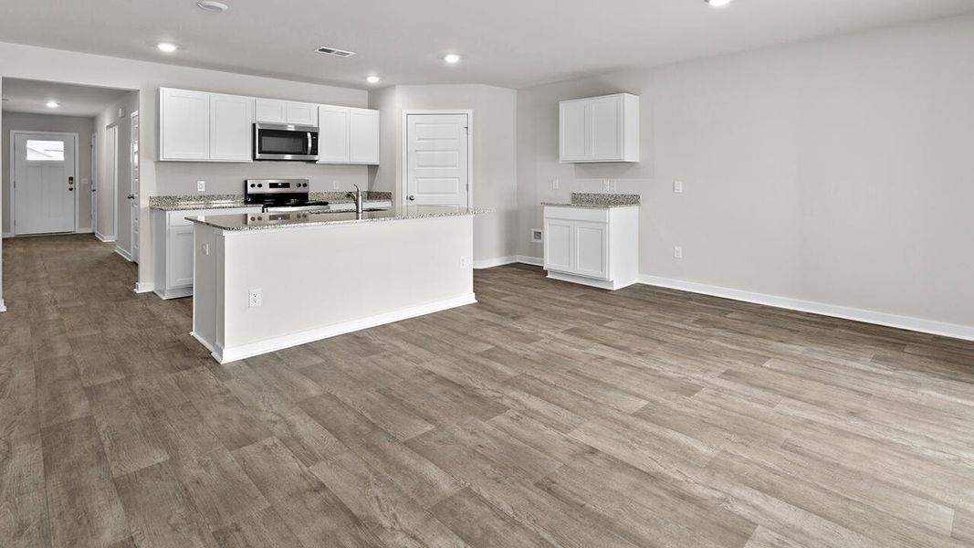 Furnished interior view inside a new home in Vineyard Trail, Jacksonville (Image 7).