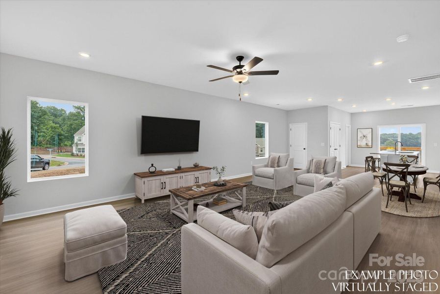 Furnished interior view inside a new home in Rhyne Court, Gastonia (Image 7).