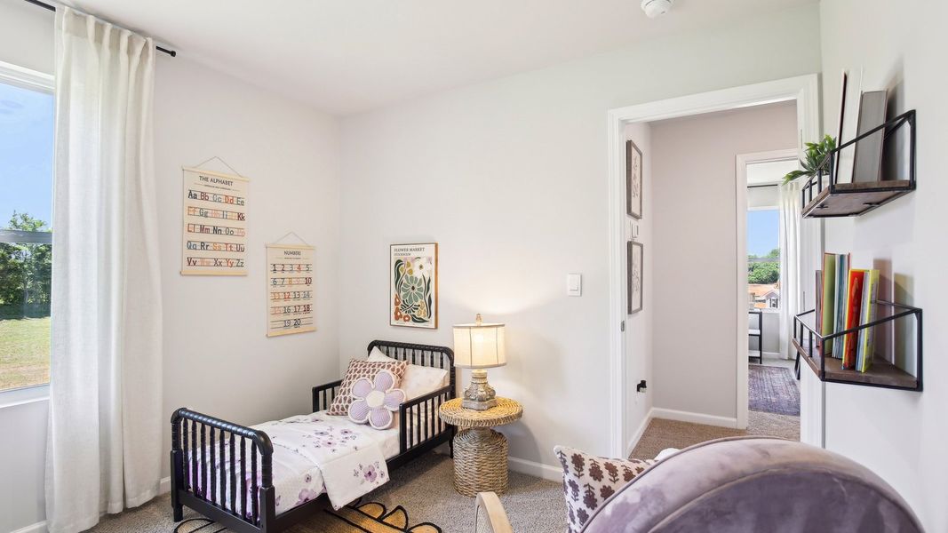 Furnished interior view inside a new home in Parkside Point, Portland (Image 33).