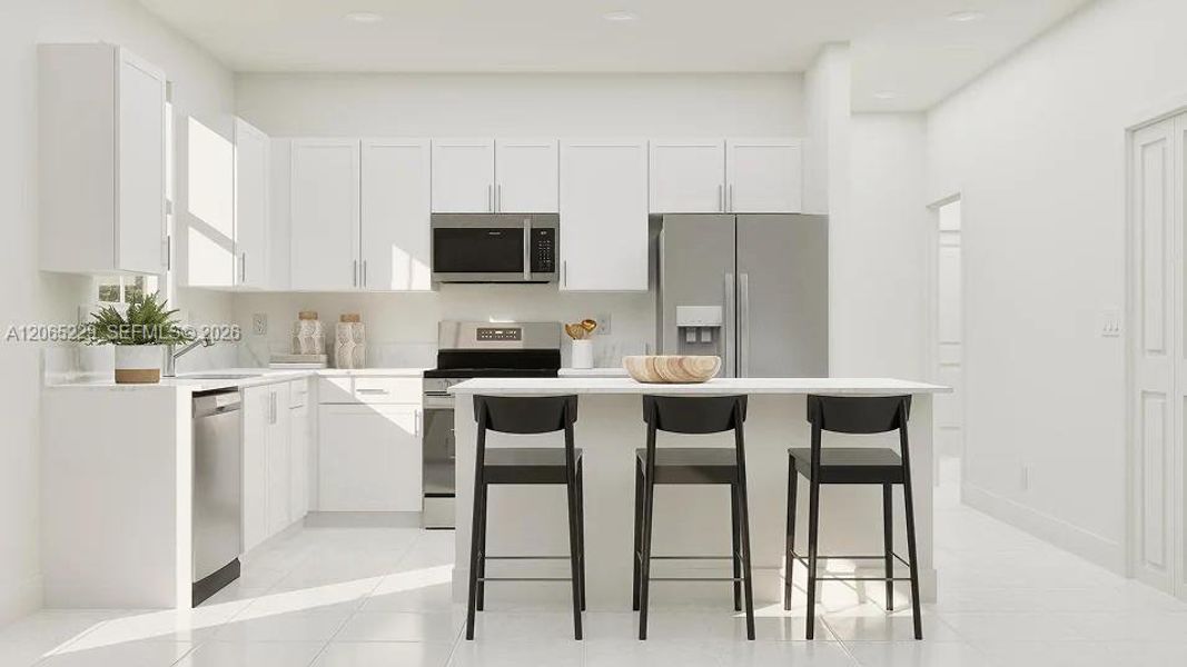 Furnished interior view inside a new home in Sunstone, Homestead (Image 5).
