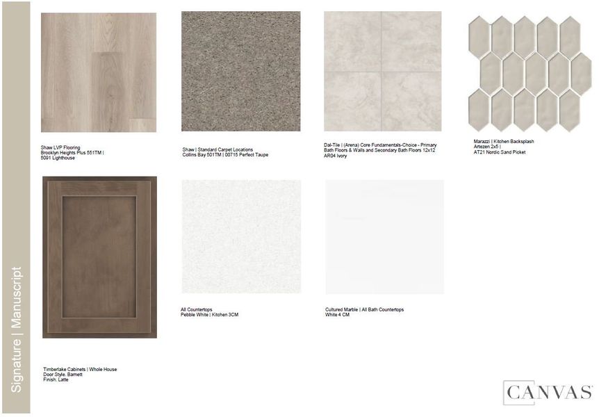 Sample of building materials used in homes in Oakmead, Buford (Image 26). Sample of building materials used in homes in Oakmead, Buford (Image 26).