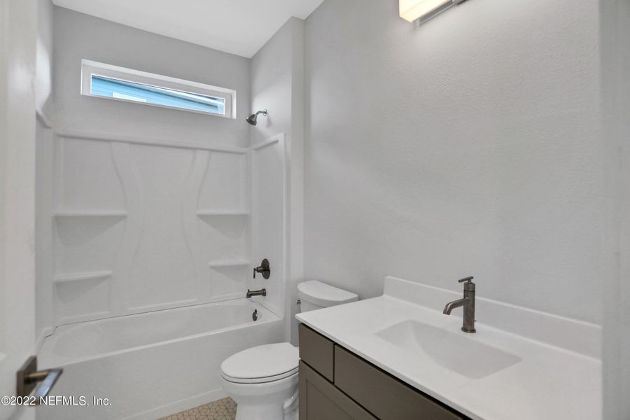 Furnished interior view inside a new home in TrailMark, St. Augustine (Image 13).