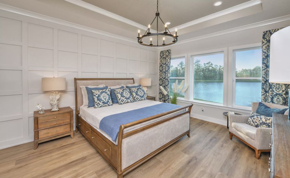 Furnished interior view inside a new home in Courtney Chase, St. Augustine (Image 12). Furnished interior view inside a new home in Courtney Chase, St. Augustine (Image 12).