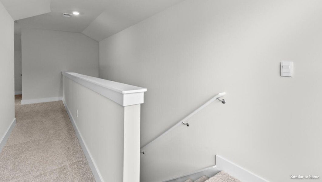 Spacious, unfurnished interior of a new home in Indigo Preserve, Leland (Image 40).