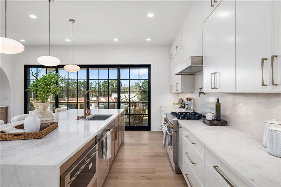 Furnished interior view inside a new home in , Milton (Image 36).