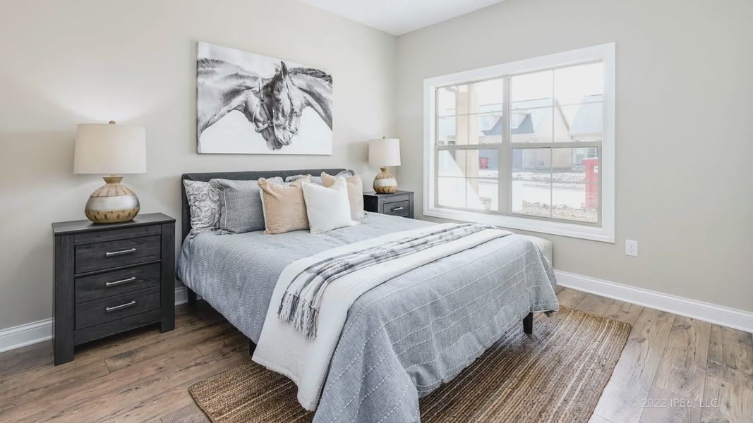 Representative furnished interior of a home built from the Capri by Epcon Communities in The Courtyards at Oak Grove, Durham (Image 7).