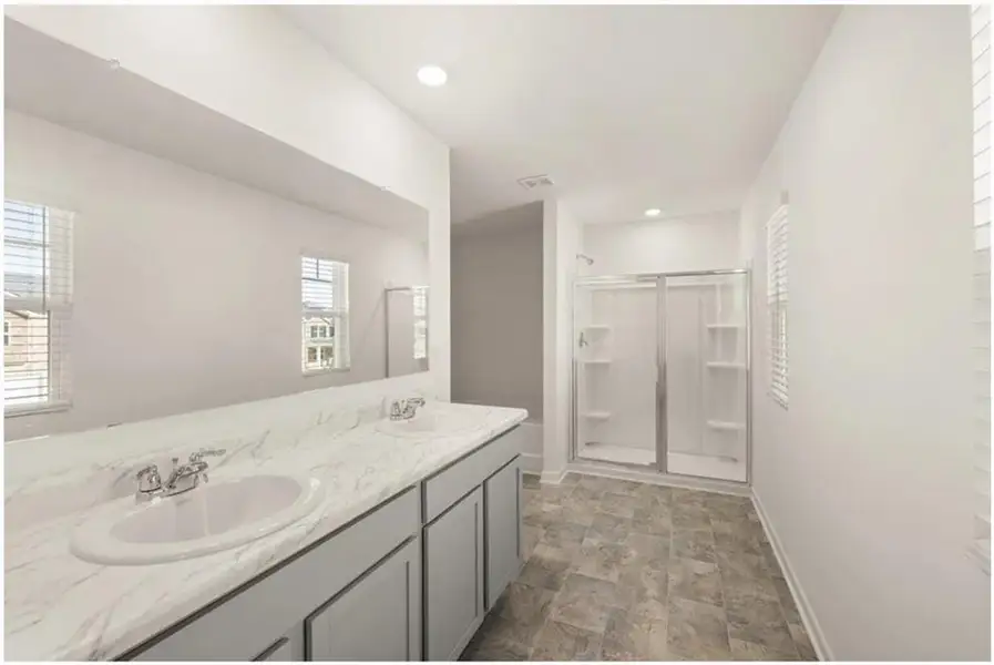 Furnished interior view inside a new home in Summerwind, Dacula (Image 7).