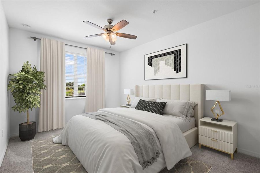 Furnished interior view inside a new home in , Punta Gorda (Image 20).