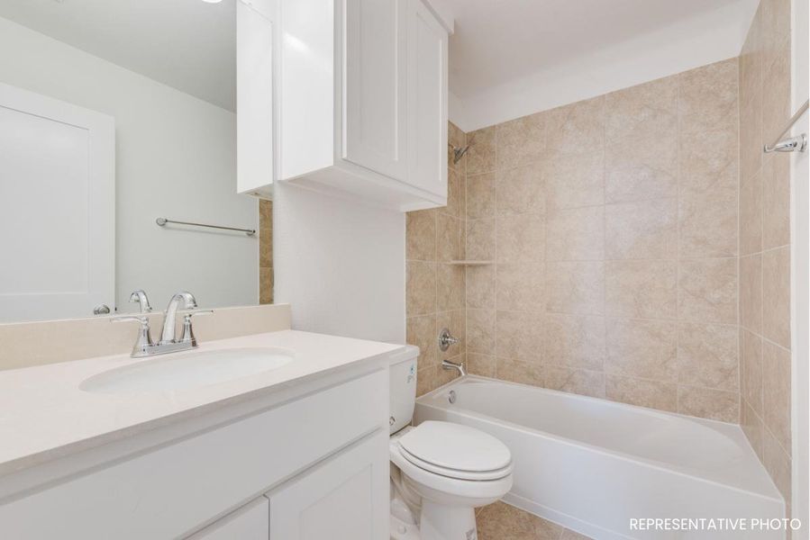 Representative furnished interior of a home built from the Royal Palm by Grand Homes in Trails at Cottonwood Creek, Rowlett (Image 11).