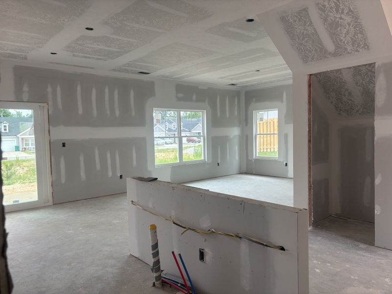 In-progress construction of a new home in Caroleton Townhomes, Grovetown, GA (Image 15). In-progress construction of a new home in Caroleton Townhomes, Grovetown, GA (Image 15).