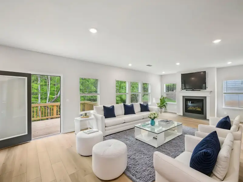Furnished interior view inside a new home in Martin Springs - Estate Series, Lawrenceville (Image 3).