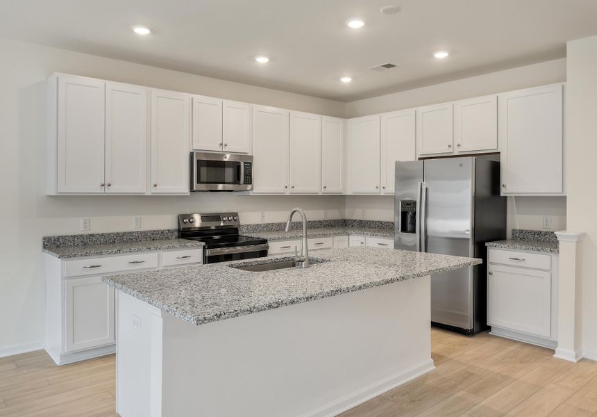 Furnished interior view inside a new home in The Landings at Montague, Goose Creek (Image 7).