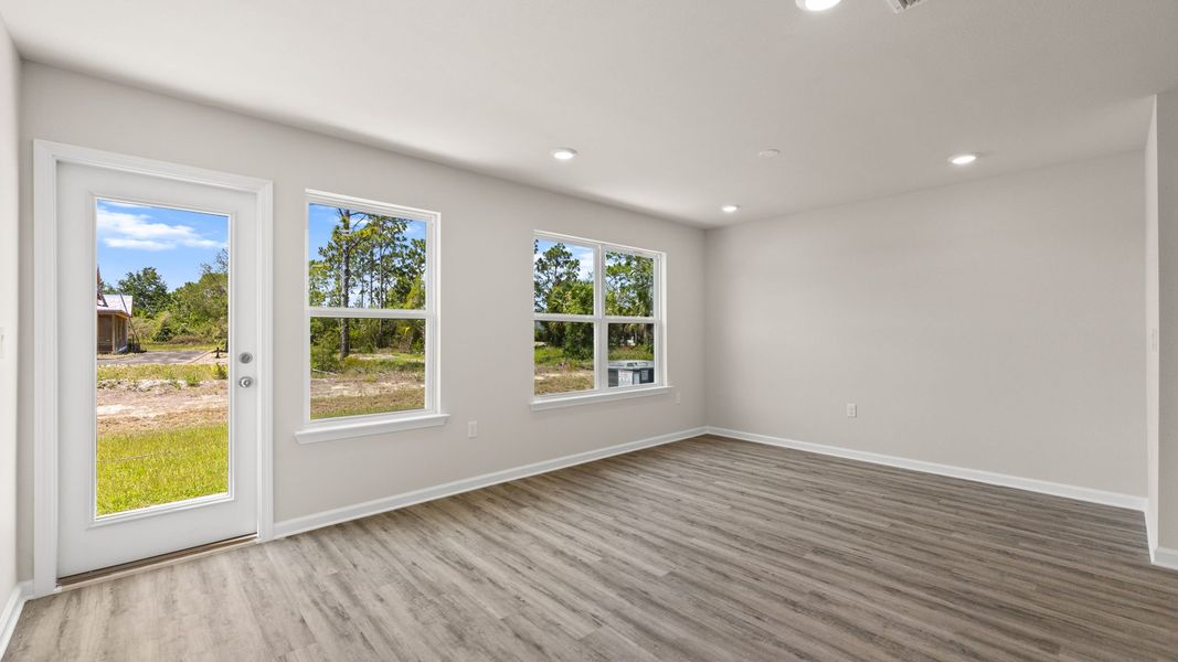 Representative unfurnished interior of a home built from the The Alderbrook by D.R. Horton in Salt Pines, Port Saint Joe (Image 17).