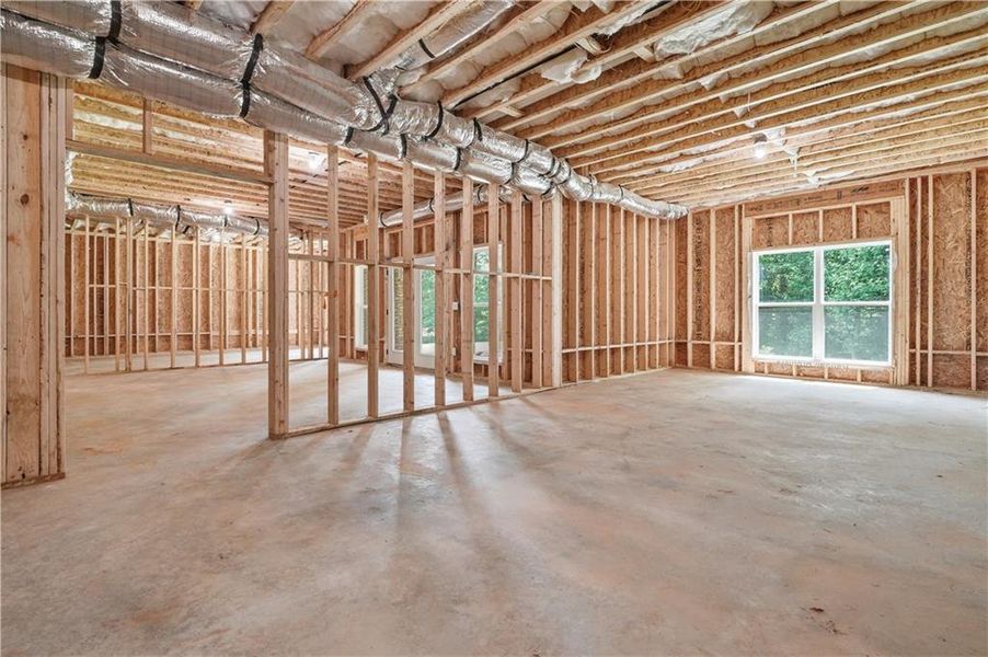 In-progress construction of a new home in , Jefferson, GA (Image 63).
