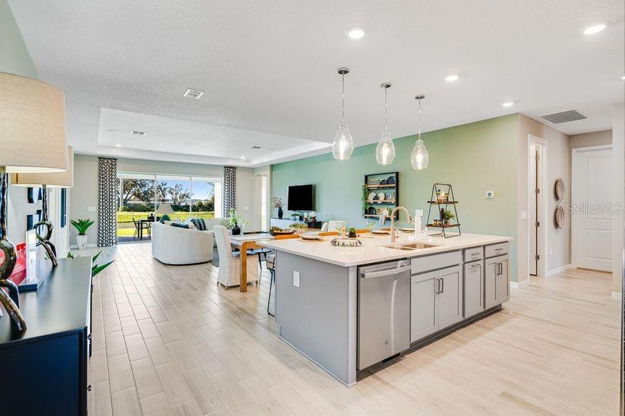 Furnished interior view inside a new home in Firethorn, Parrish (Image 5).
