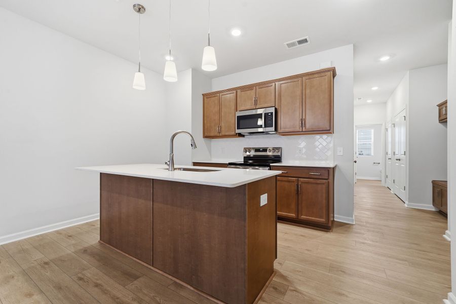Furnished interior view inside a new home in Lakeview Village, Charlotte (Image 6).