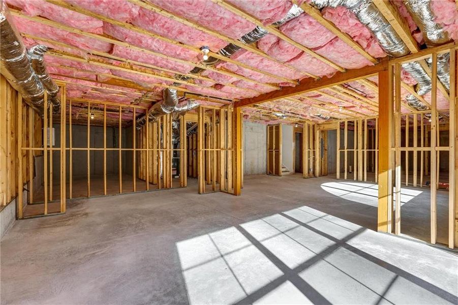 In-progress construction of a new home in , Gainesville, GA (Image 57).