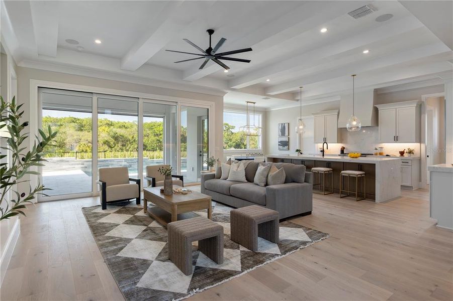 Furnished interior view inside a new home in Lake Sheen Sound, Orlando (Image 7).