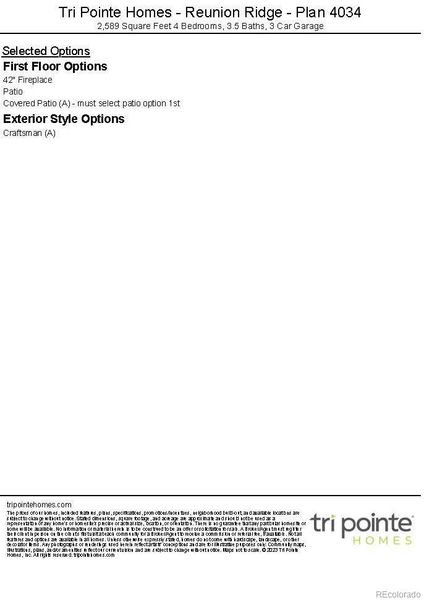 Image 36 of a home in Reunion Ridge.