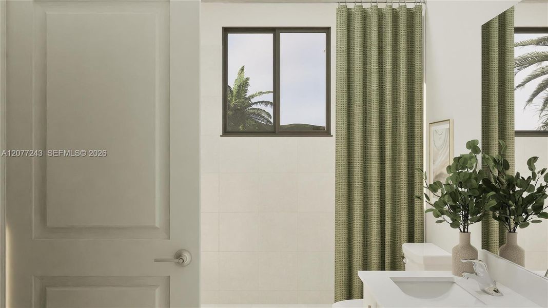 Furnished interior view inside a new home in Sunscapes, Florida City (Image 5). Furnished interior view inside a new home in Sunscapes, Florida City (Image 5).
