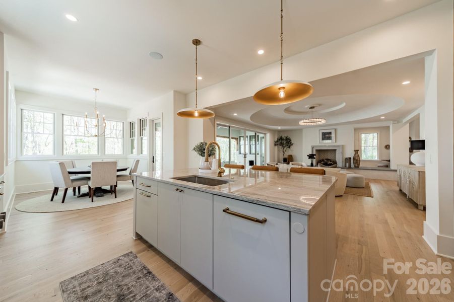 Furnished interior view inside a new home in , Denver (Image 28).