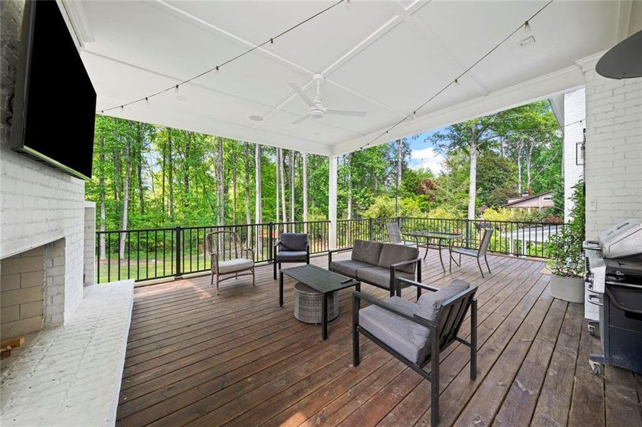 Exterior details and patio area of a home in , Marietta (Image 29). Exterior details and patio area of a home in , Marietta (Image 29).