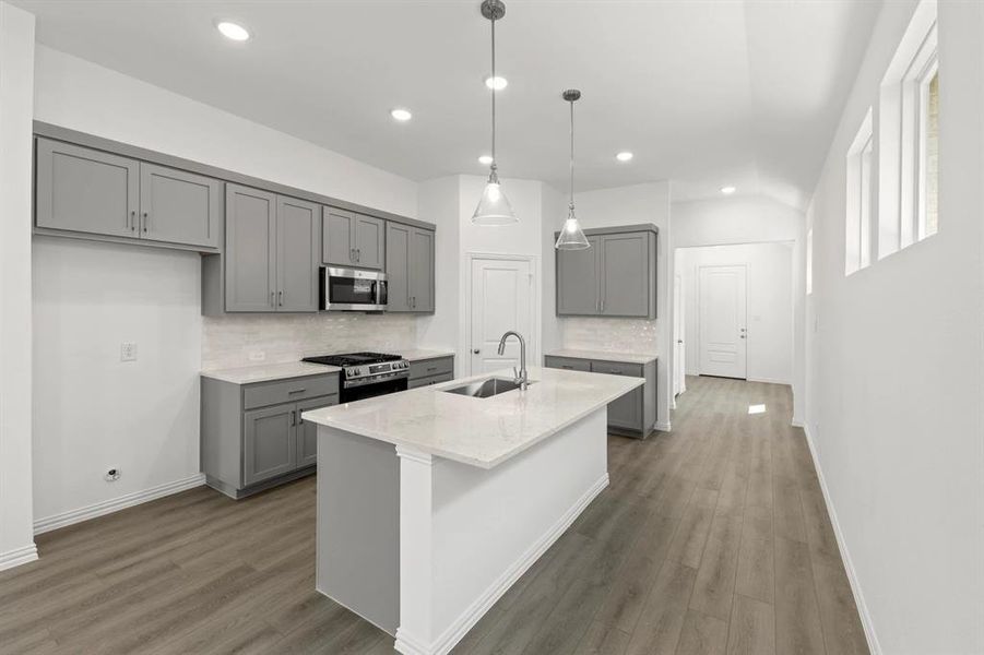 Furnished interior view inside a new home in Devonshire 40s, Forney (Image 8).