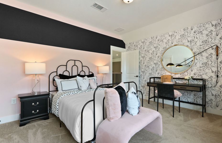 Representative furnished interior of a home built from the Amherst by Pulte Homes in Arabella on the Prairie, Richmond (Image 9). Representative furnished interior of a home built from the Amherst by Pulte Homes in Arabella on the Prairie, Richmond (Image 9).