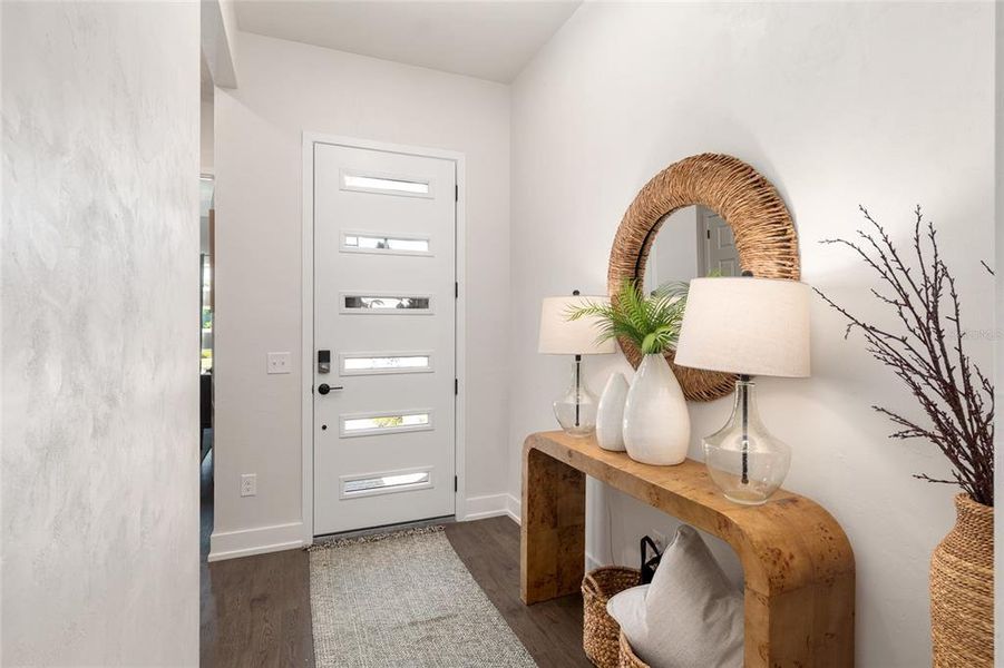 Furnished interior view inside a new home in Fairway Pointe at West End, Newberry (Image 45).