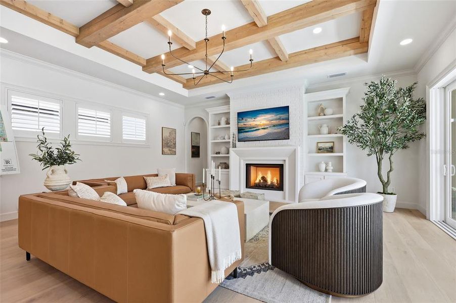Furnished interior view inside a new home in , Newberry (Image 35).