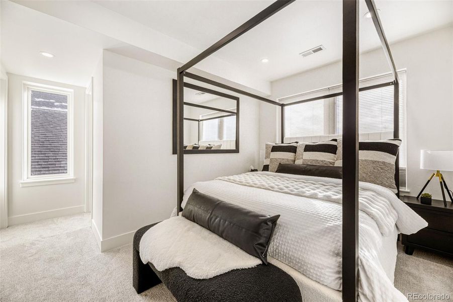 Furnished interior view inside a new home in , Denver (Image 17).