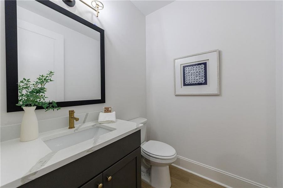 Furnished interior view inside a new home in , Alpharetta (Image 33).