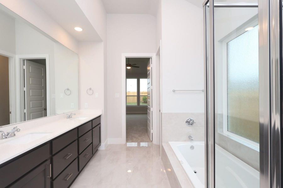 Furnished interior view inside a new home in Oakhill Reserve, Tomball (Image 5).