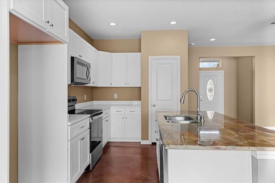 Furnished interior view inside a new home in , Whitney (Image 13). Furnished interior view inside a new home in , Whitney (Image 13).